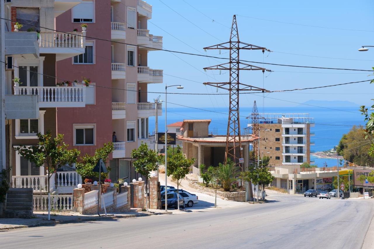 Elite Hotel Sarande Bagian luar foto