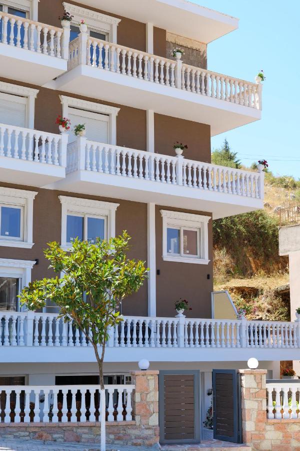 Elite Hotel Sarande Bagian luar foto